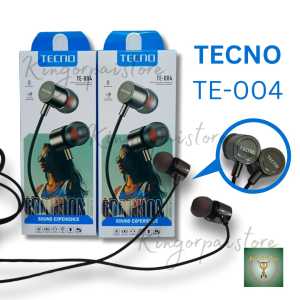 TECNO EARPHONE MAGNETIC 004 STREO IN EAR STREO BASS MUSIC TELFON HEADSET MIC EARPHONE
