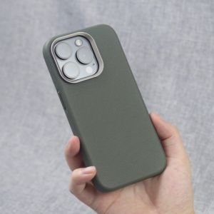 Luxury Leather For Magsafe Magnetic Phone Case For iPhone 16 15 14 13 Pro Max Plus Non-slip Texture Shockproof Hard Cover For iPhone 16 Pro Max Military Drop-resistant Protective Casing
