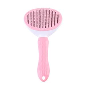 【SG STOCK】Fur Grooming Comb Brush Pet Brush Comb Self Cleaning Dog Brush Cat Brush Grooming Brush