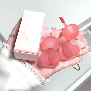 Gege Bear Cute Rabbit Lip Mud - Velvet Matte Lipstick Nude Lip Gloss Liquid Lipstick Long-Lasting Transfer-Free