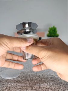 ACEBEST Saringan Wastafel Afur Wastafel Bak Cuci Piring Non Overflow Pencet Afur BCP JS-51