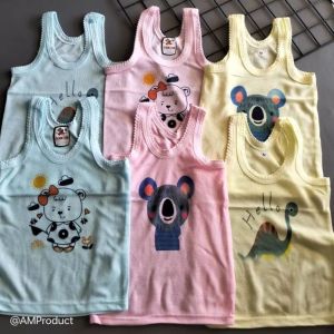 12pcs Kaos dalam anak Laki-laki 1-10tahun S/M/L/XL/XXL Gambar Singlet anak Cowok dan Cewek TK/SD terlaris/Kaos dalam anak cowok termurah/12pcs Singlet Anak Cewek 1-8tahun Terlaris cod