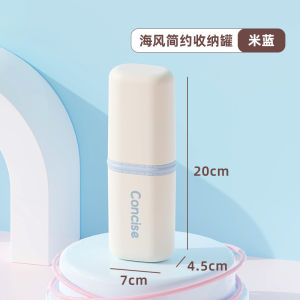 Hộp Đựng Bàn Chải Đánh Răng Du Lịch Cầm Tay Kiểu Dáng Cặp Đôi Đựng Đồ Vệ Sinh Cá Nhân Bằng Nhựa Trong Suốt Kiểu Dáng Hiện Đại