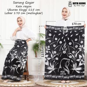 SARUNG SANTRIWATI MOTIF MBAK SANTRI KUPU