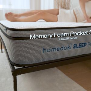 Homedoki PRO28 Series: Kasur Support Postur Tubuh & Kasur Memory Foam untuk Backpain
