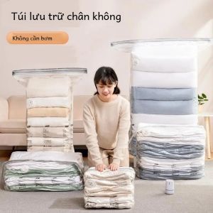 Túi Nén Chân Không Taili Để Bảo Quản Quần Áo Không Cần Bơm Phụ Kiện Du Lịch Túi Đóng Gói Rỗng Tổ Chức