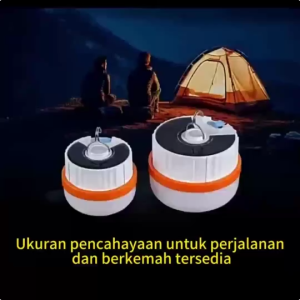 Gaya Baru 600W lampu emergency led tahan lama Ditarik lampu camping tenaga surya IP67 Tahan Air lampu tenaga surya outdoor Portabel lampu tenda camping lampu usb
