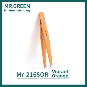 Mr.Green | Stainless Steel Eyebrow Tweezers Slanted Tip