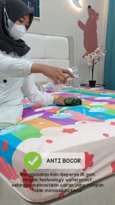 Monalisa Sprei Waterproof Single Size Uk.120x200 cm