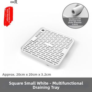 Travel Tea Set Drainage Water Storage Placement Tray