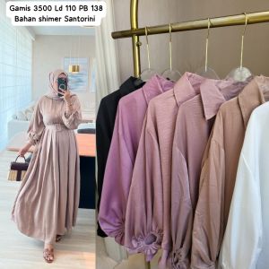 dress terbaru shimer santorini  import 9