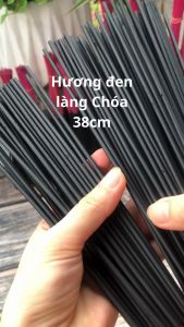(Combo 300 - 500 cây) 38 cm Hương Đen Làng Chóa Nhang Trám Đen Nguyên Liệu Tự Nhiên