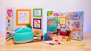 Crayola Scribble Scrubbie Spray Boutique - Toy Set For Kids - Washable & Non Toxic - Suitable Age 4+
