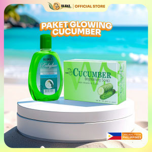 Paket Glowing RDL Sabun Mentimun 135 gr dan Facial Cleanser 150 ml Paket Perawatan Wajah Sabun Wajah Glowing Cucumber