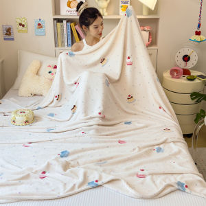 Kiss Dear | Summer Lightweight Cartoon Office Nap Blanket