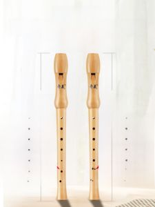 Flute กีตาร์ Woodwind 8 Holes High Pitch สำหรับนักเรียนชั้นประถมศึกษา Qimei German Style 26B 27G English Style