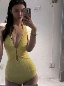 OMOM Summer Thai Style Womens One-Piece Bikini Swimwear for Beach Holiday Island Vacation Sport Fitness Fans Supplies