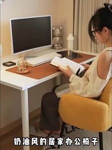【LUUO+COD+High Quality】Light Luxury High -End Makeup Chair Home Lazy Bedroom Back Chair Comfortable Sofa Chair Cashmere