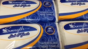 Somyth Interfolded Hand Towel 100% Virgin Pulp Soft & Absorbent Napkin 175 Pulls Eco-Friendly Biodegradable High-Quality Material Super Thickening Kitchen Special tissue