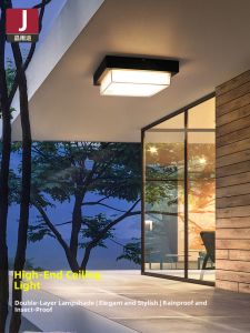 JINGYUDI | Waterproof Modern Simple Outdoor Ceiling Light