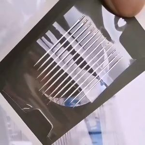 AI-C1251 Jarum Sulam / Jarum Benang /Jarum Jahit Tangan Praktis Isi 12PCS Set Alat Jahit Portable