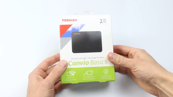 Ready Stock!!Toshiba External Hard Drive Portable HDD Canvio Partner 1TB/2TB USB 3.0 Hard Disk