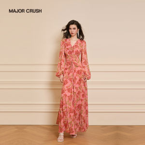 French Elegant Floral Dress