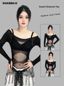 Dancewear Hot Drill Jazz HipHop Female Jumpsuit