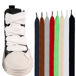 1 Pair Fat Shoe Laces for Sneakers Boots 3/4" Wide Athletic Shoelaces Shoe Strings