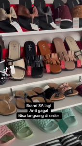 SANDAL SLOP SA KEPANG RUMBAI /SANDAL KODE SL WR MOTIF KEPANG RUMBAI