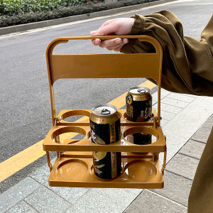 Portable Folding Camping Picnic Basket with Handle Beverage Beer Self-Contained Carry-On Handbag Pink Girl Heart