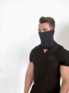 Musion ผ้าบัฟ ผ้าโม่ง กันฝุ่น กันแดด กันรังสียูวี UV สำหรับกีฬากลางแจ้ง วิ่ง ขี่จักรยาน ขี่มอเตอร์ไซด์