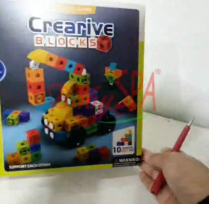 ♥♥♥ 𝐒𝐆 𝐒𝐞𝐥𝐥𝐞𝐫 120 pcs Building Blocks Set – Creative Construction Toy