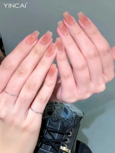 YINCAI | Hardening Half-Baked Nail Stickers
