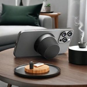 Smart Portable TWS Bluetooth Speaker Magnetic Absorption Phone Stand Mini Soundbox Stereo 2 Devices Connected Wireless Speaker