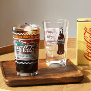 💥Dream Best🔥 Coca-Cola Retro Glass Drink Water Cup Coke Cup