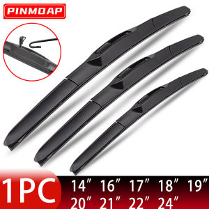 Car Wiper Universal J/U-Shaped Windshield Wiper Blade Brush Blade Natural Rubber Strip Accessories 14\"16\"17\"18\"19\"20\"21\"22\"24\"