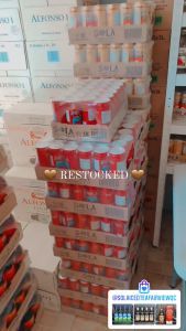 1 CASE (24 CANS) SOLA ICED TEA IN CAN