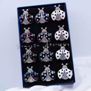 •Semesta• Bros Dagu Karakter Kumbang 12 Pcs Campur Motif 003