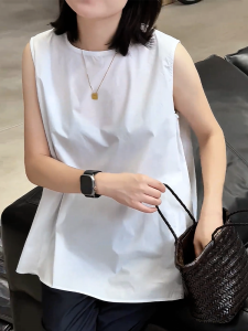 QINGNAER | Minimalist Loose Style Big Size Vest