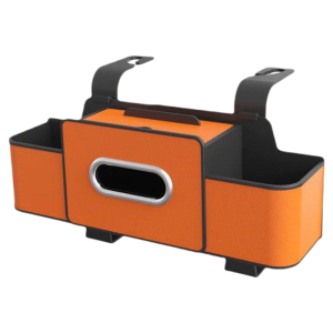 Multi-function Car Storage Box With Cup Holder