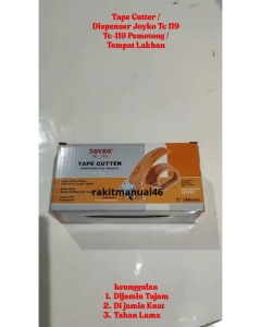 Dispenser Lakban Tape Cutter Pemotong Pita Perekat Joyko Tc-119 Tc 119