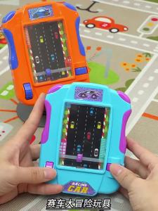 1/2pcs Non-electric Model Race Car Game Racing Through Adventure Palm Game Toys Simulate Driving Car Toy