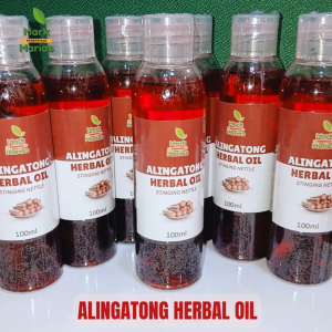 Mark and Marias Alingatong Herbal Oil 100ml | Stinging Nettle Massage Oil | Natural Body Care Oil | Fast Absorbing | Non-Greasy Formula | Moisturizing & Nourishing | Daily Body Massage Herbal Skin Care Travel Friendly Premium Herbal Oil | Daily Wellness!