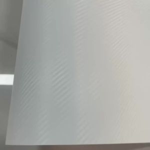 Premium 3D White Carbon Fiber Car Wrap Vinyl Roll with Air Release Self Adhesive Decal