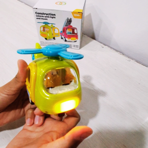 [𝐒𝐆 𝐒𝐞𝐥𝐥𝐞𝐫]BabySPA Kids Construction Vehicle Toy | Light & Music | Motor Skills