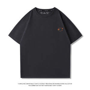 Summer Pure Cotton Short Sleeve Womens T-shirt Inner Wear Base Shirt Halter Neck Print Korean Style Casual Breathable Top