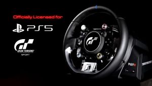 Thrustmaster T-GT II Racing Wheel With Set of 3 Pedals Compatible with PC / PS4 / PS5