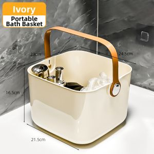 Portable Transparent Bath Basket