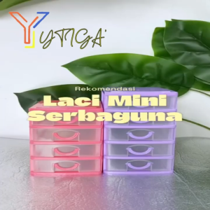 Laci Susun 4 Atau 5 Kecil / Laci Mini / Mini Container / Laci Plastik / Rak Susun Aksesoris Mini